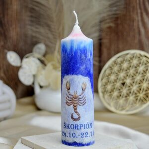 Sviečka Astrologického znamenia ŠKORPIÓN