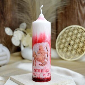 Sviečka Astrologického znamenia STRELEC