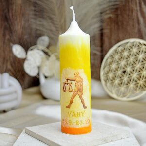 Sviečka Astrologického znamenia VÁHY