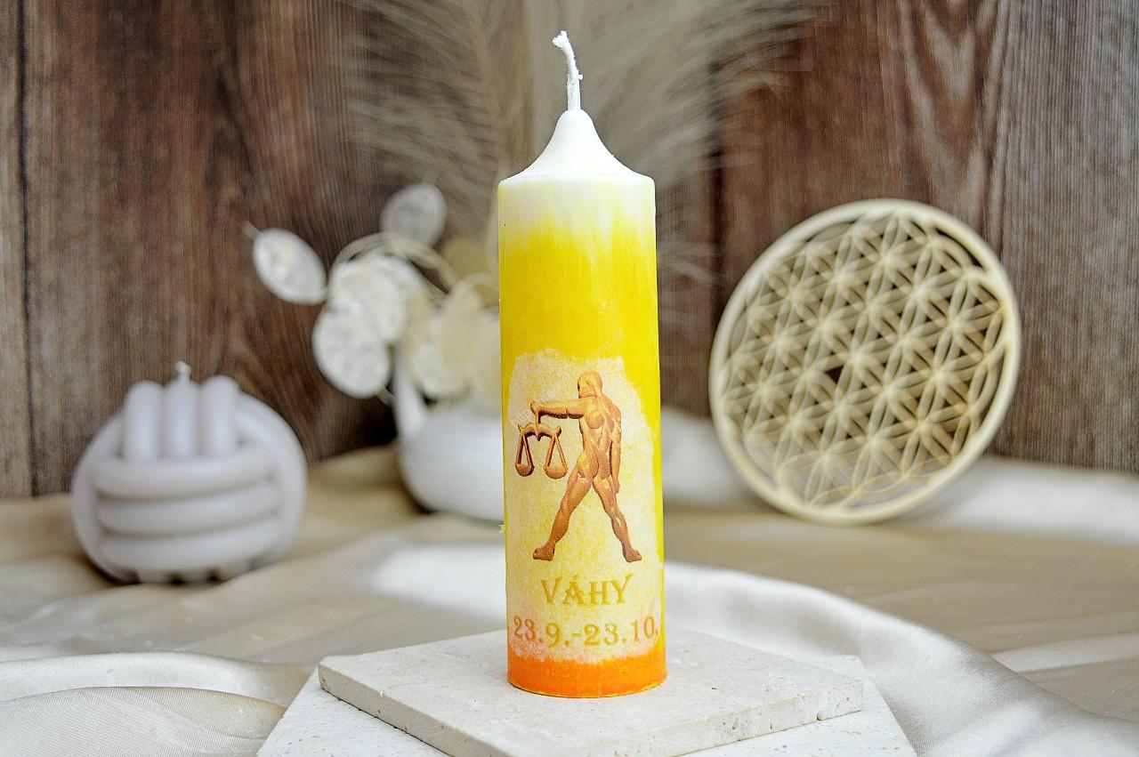 Sviečka Astrologického znamenia VÁHY