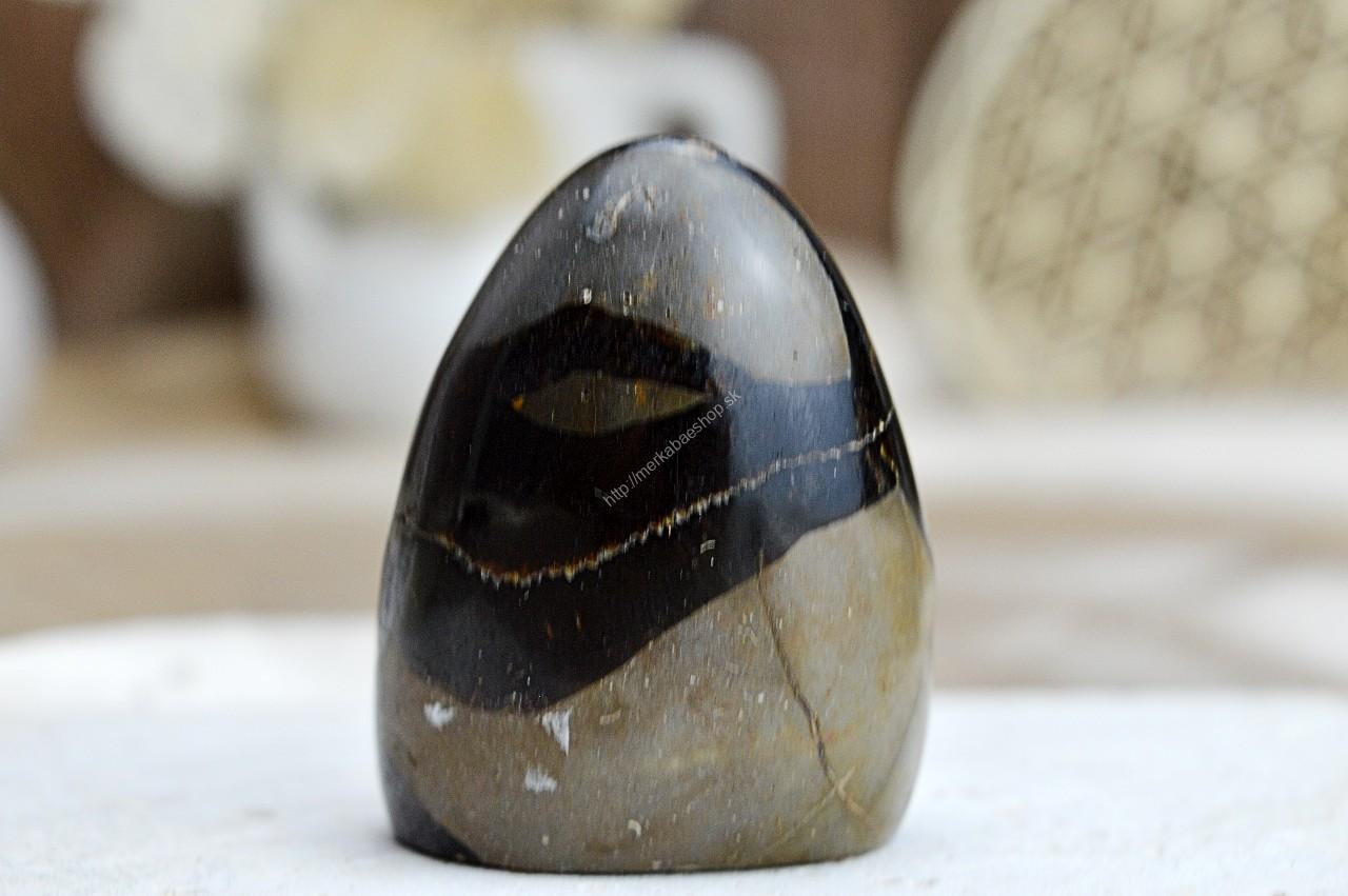 Geóda dračie vajce SEPTÁRIA #22 Odvaha, Sebaistota, Hojnosť, Ochrana, Premena, Uzemnenie, Solar plexus – Obrázok 2