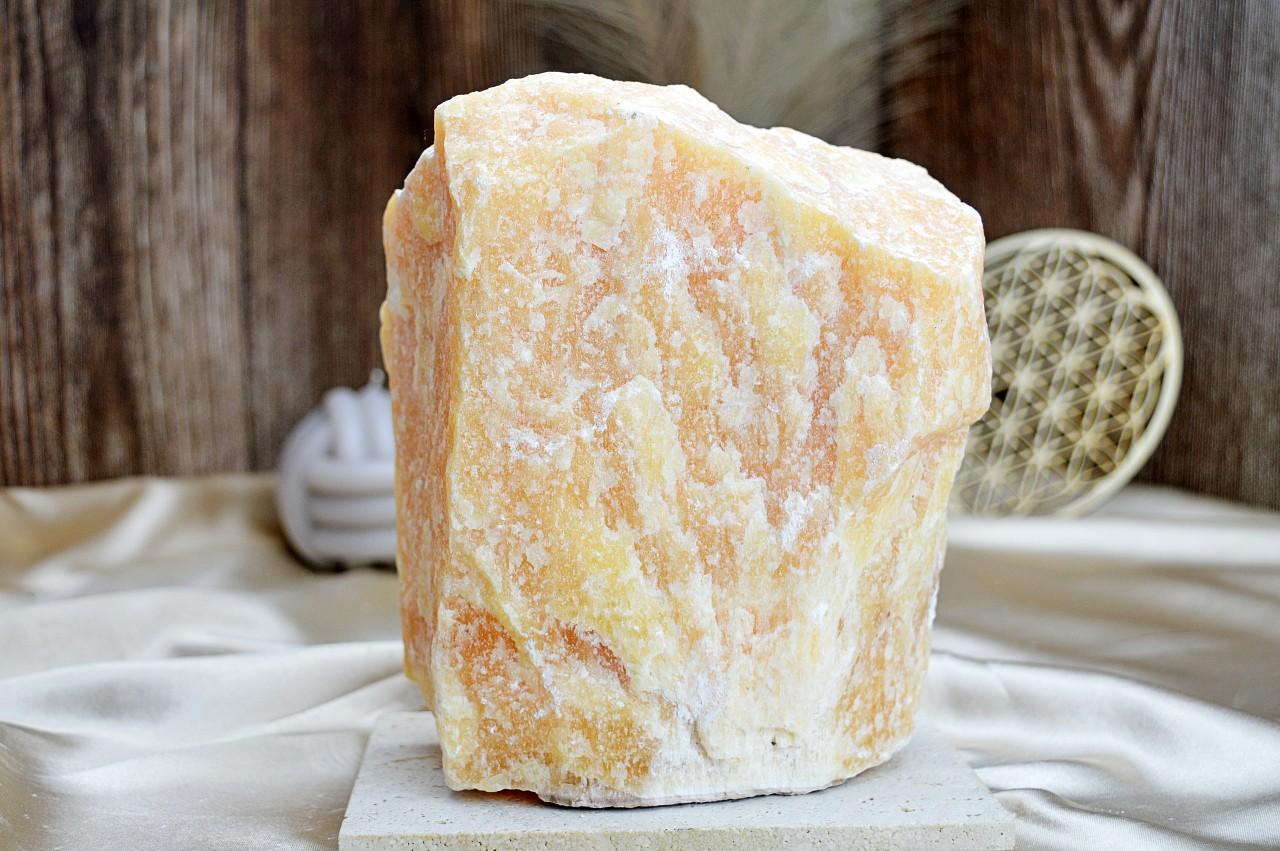 Surový KALCIT Oranžový #5 -3,23kg- - Radosť, Sexualita, Kreativita, Energia, Vzťahy – Obrázok 2