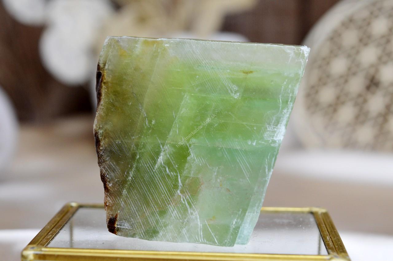 Surový KALCIT Smaragdovo Zelený #7- Duševná rovnováha, Upokojenie, Aktivácia srdcovej čakry