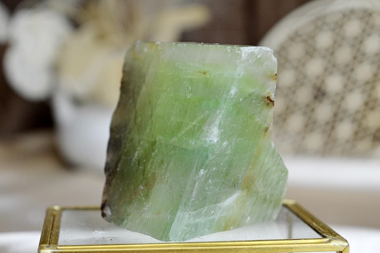 Surový KALCIT Smaragdovo Zelený #7- Duševná rovnováha, Upokojenie, Aktivácia srdcovej čakry – Obrázok 2