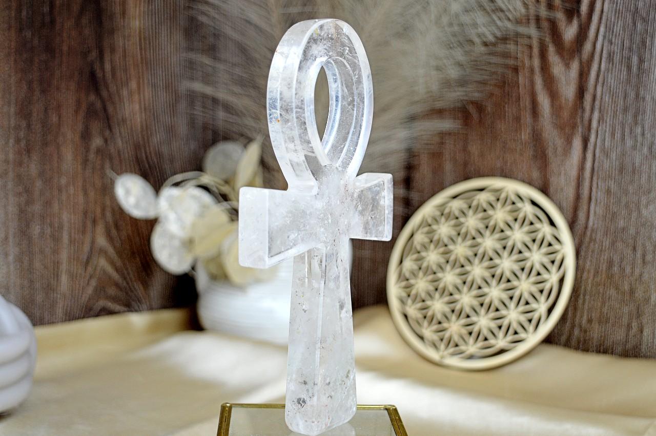 ANKH z KRIŠTÁĽU 17cm – Obrázok 3