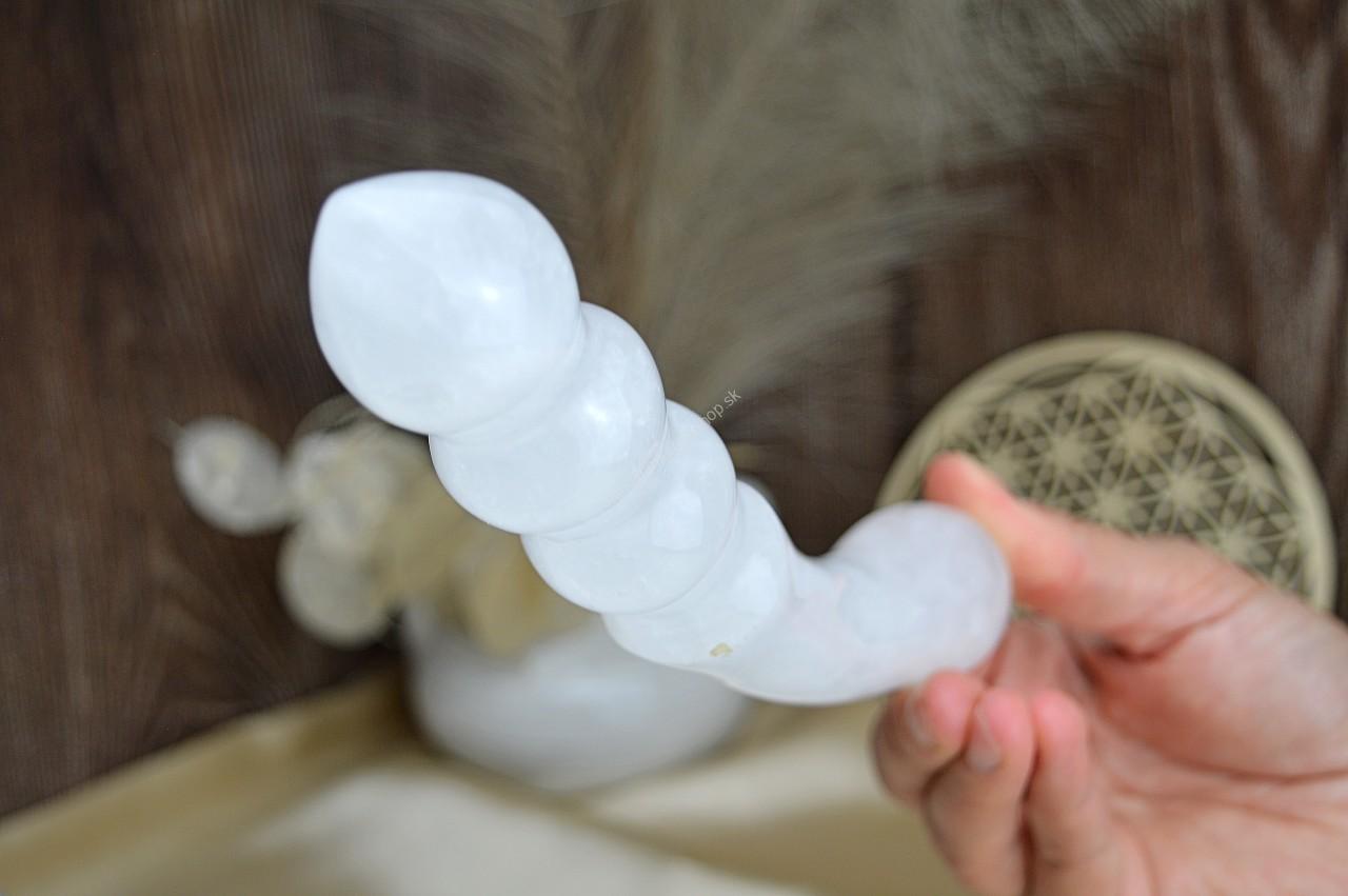 Yoni masážna Palička z KRIŠTÁĽU 22cm – Obrázok 3