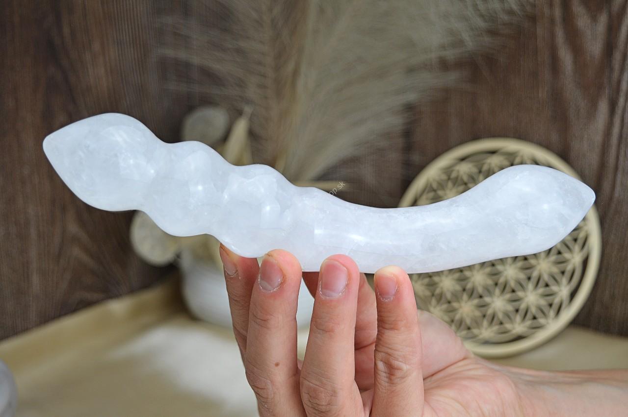 Yoni masážna Palička z KRIŠTÁĽU 22cm – Obrázok 2