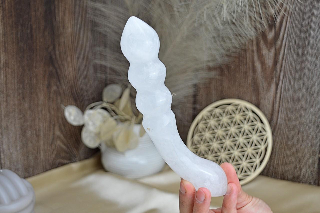 Yoni masážna Palička z KRIŠTÁĽU 22cm