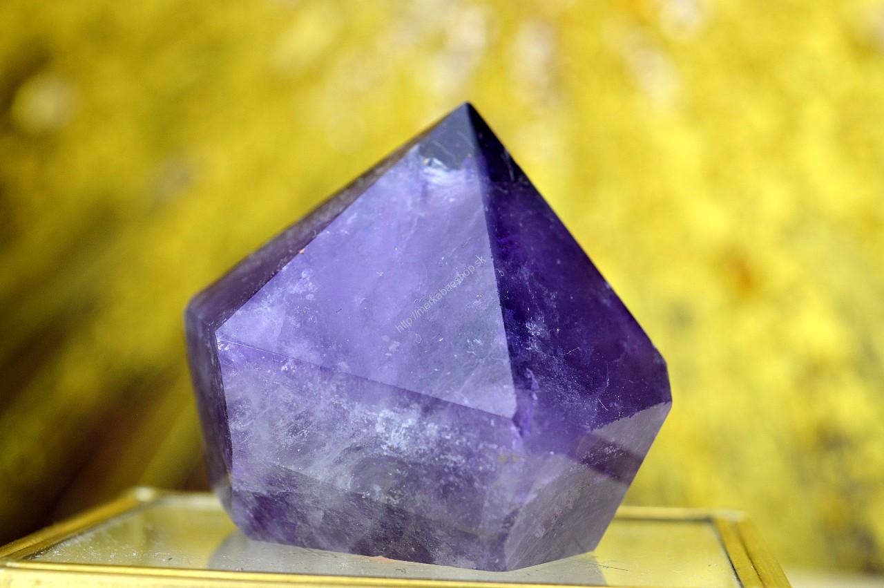 Generátor/obelisk Fialový plameň AMETYST #10 - Božskosť, Intuícia, Rovnováha, pokojný Spánok