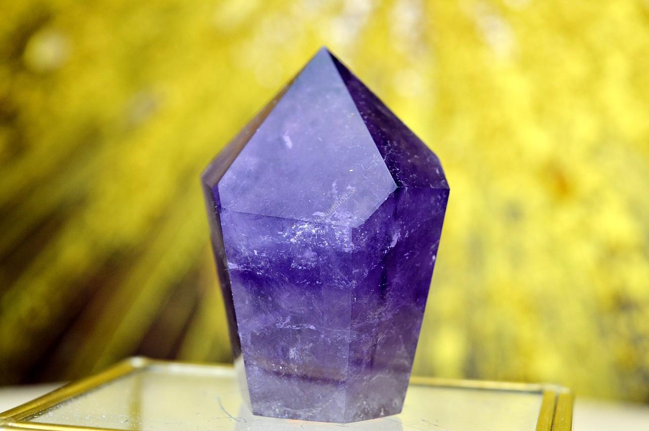 Generátor/obelisk Fialový plameň AMETYST #15 - Božskosť, Intuícia, Rovnováha, pokojný Spánok