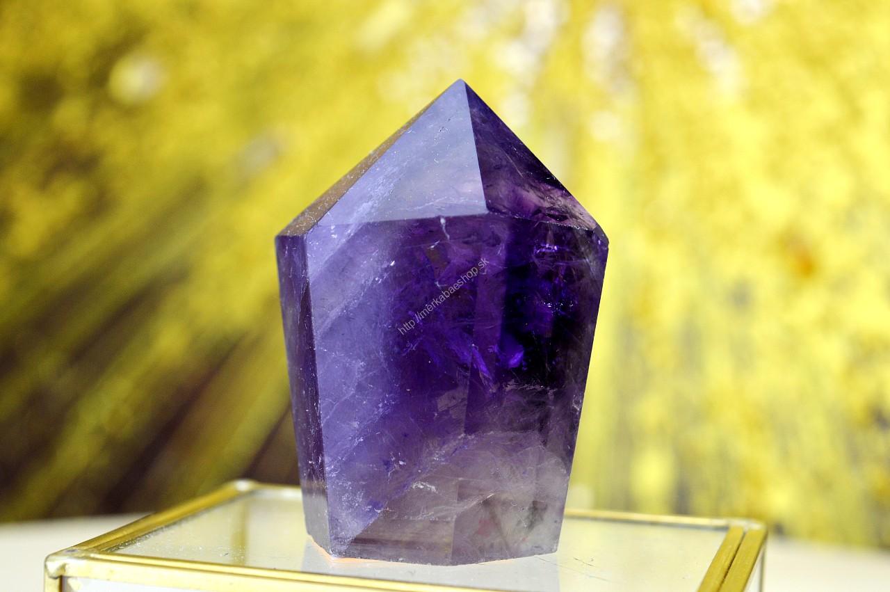 Generátor/obelisk Fialový plameň AMETYST #16 - Božskosť, Intuícia, Rovnováha, pokojný Spánok