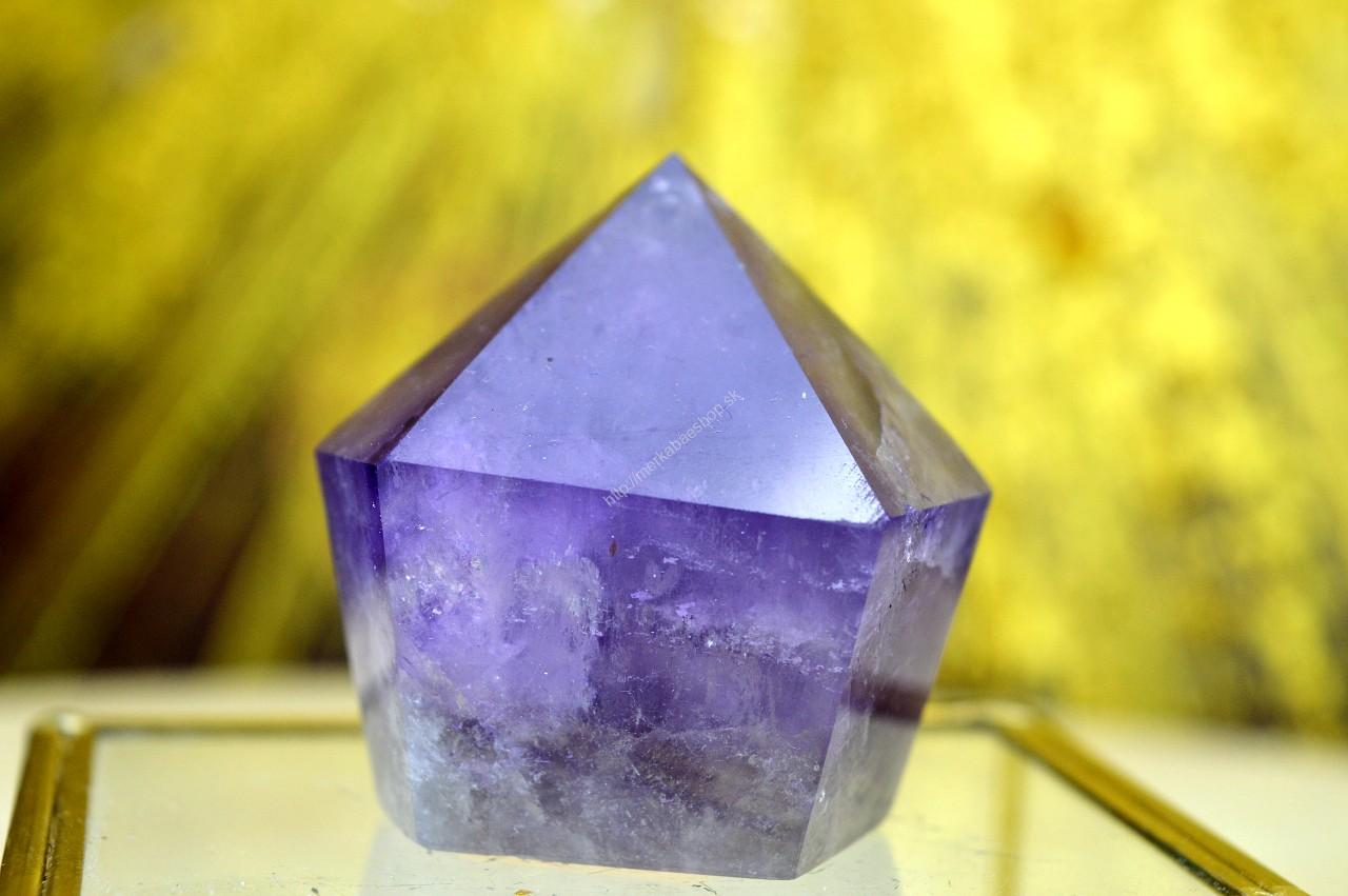Generátor/obelisk Fialový plameň AMETYST #17 - Božskosť, Intuícia, Rovnováha, pokojný Spánok