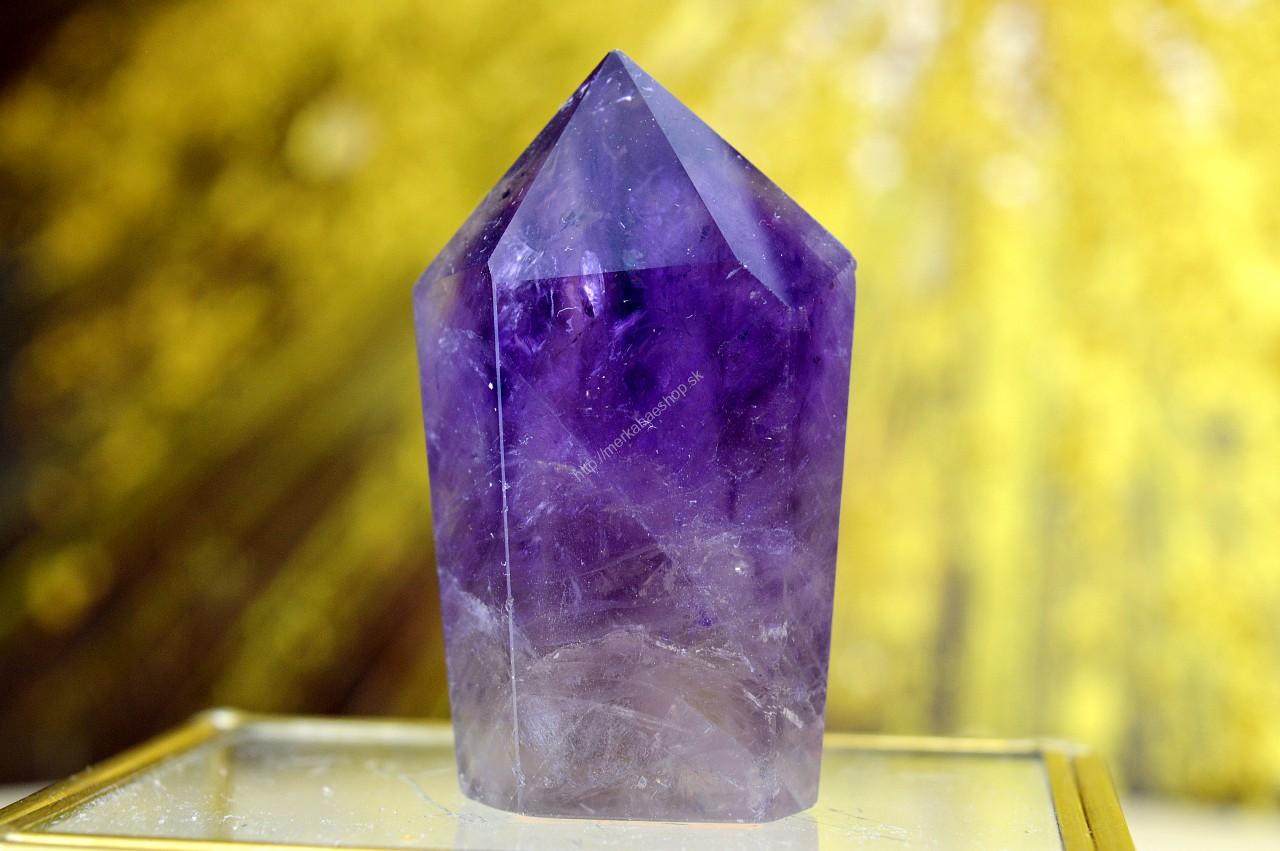 Generátor/obelisk Fialový plameň AMETYST #19 - Božskosť, Intuícia, Rovnováha, pokojný Spánok