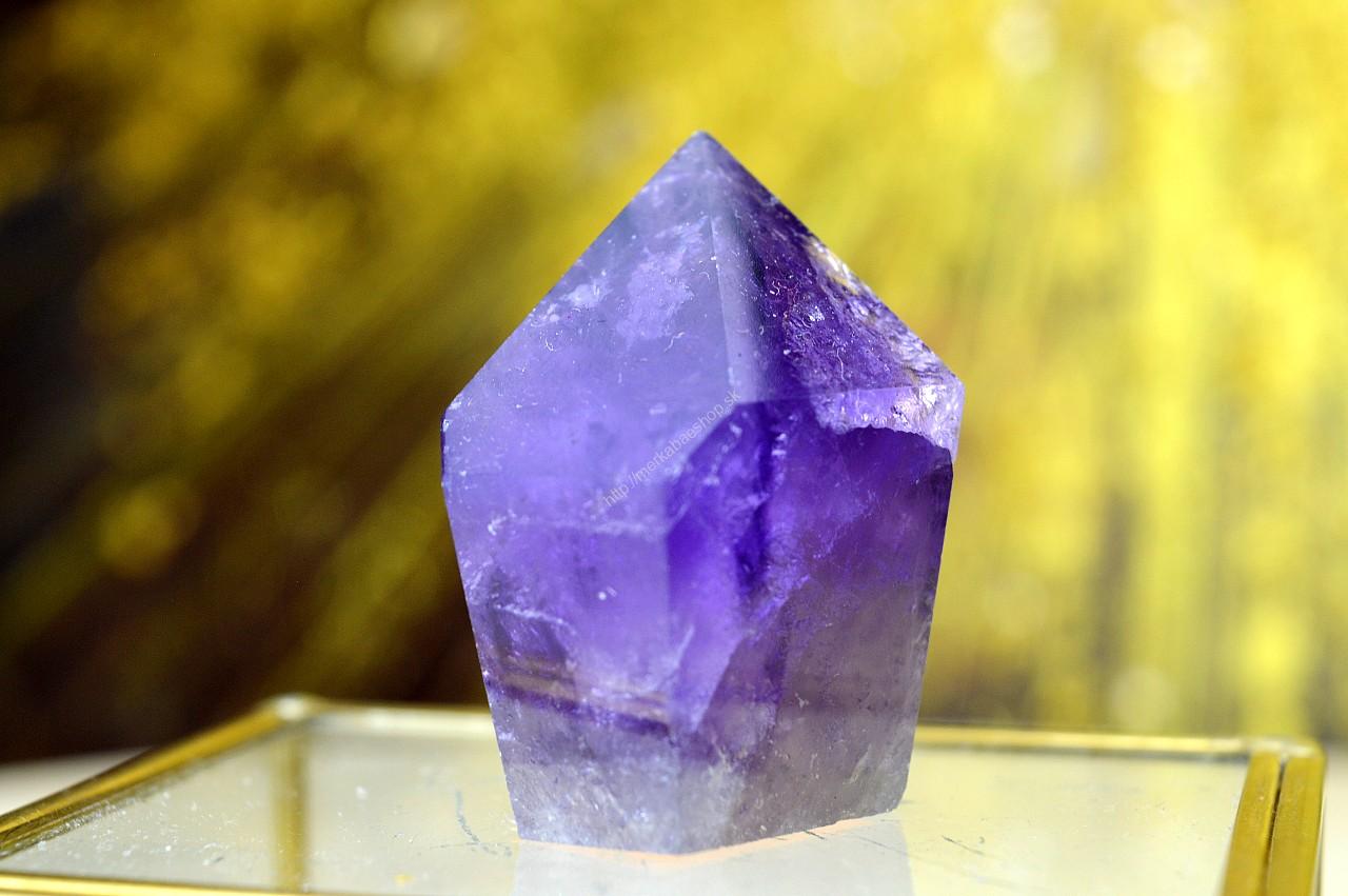 Generátor/obelisk Fialový plameň AMETYST #22 - Božskosť, Intuícia, Rovnováha, pokojný Spánok