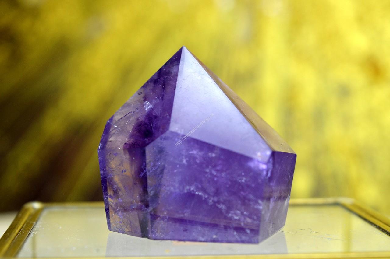 Generátor/obelisk Fialový plameň AMETYST #26 - Božskosť, Intuícia, Rovnováha, pokojný Spánok