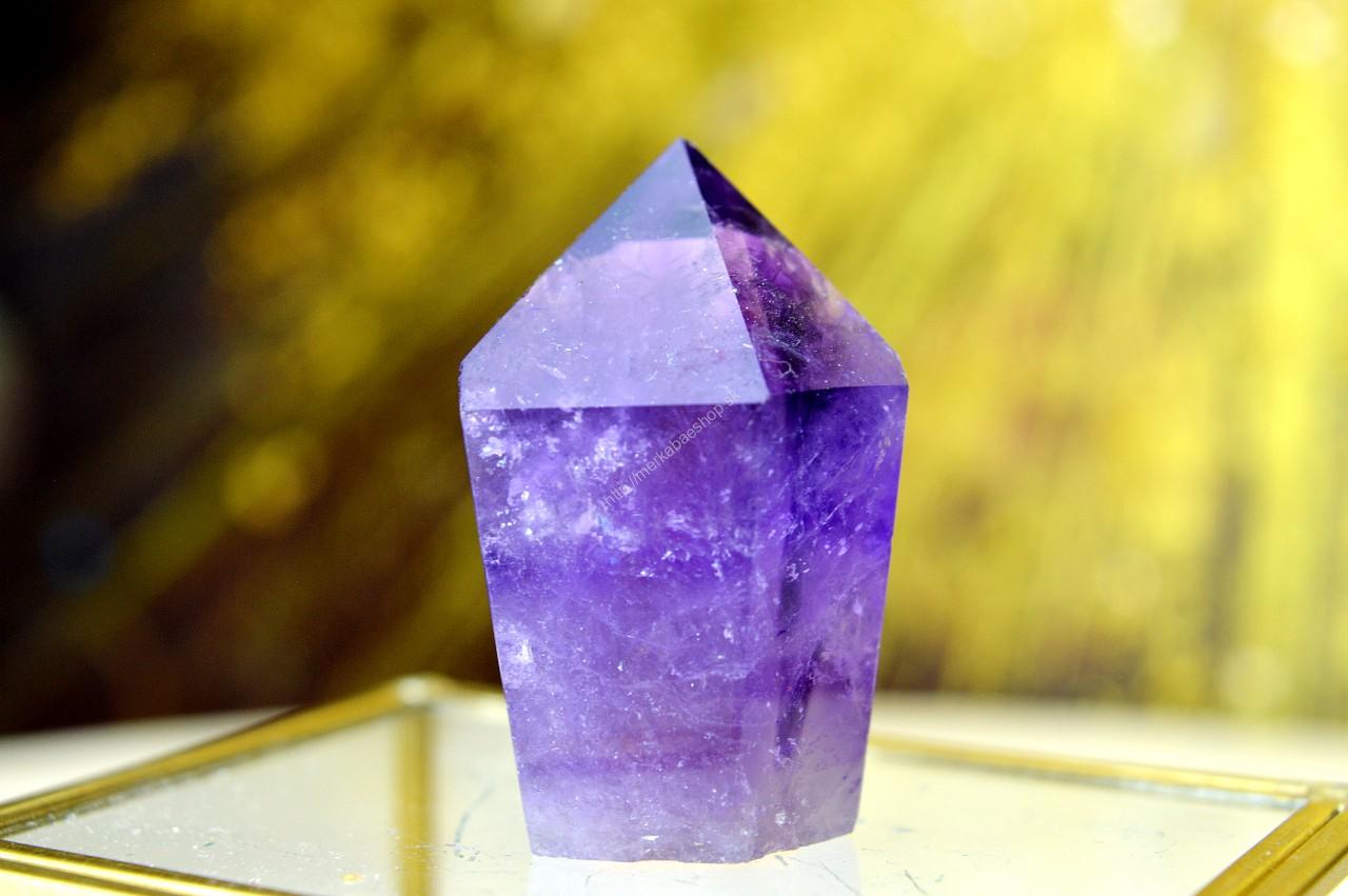 Generátor/obelisk Fialový plameň AMETYST #27 - Božskosť, Intuícia, Rovnováha, pokojný Spánok