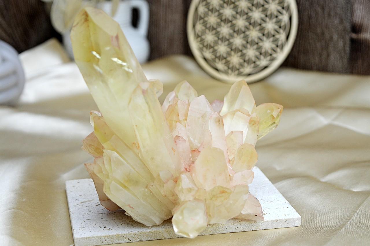 Drúza z pravého CITRÍNU CHANELING #1- Hojnosť, Radosť, Šťastie, Zdravé trávenie, Znižuje Strach a Obavy 1,333kg – Obrázok 5