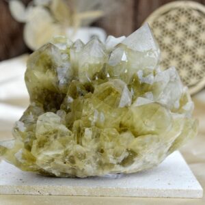 Drúza z pravého CITRÍNU CHANELING #2- Hojnosť, Radosť, Šťastie, Zdravé trávenie, Znižuje Strach a Obavy 1,63kg