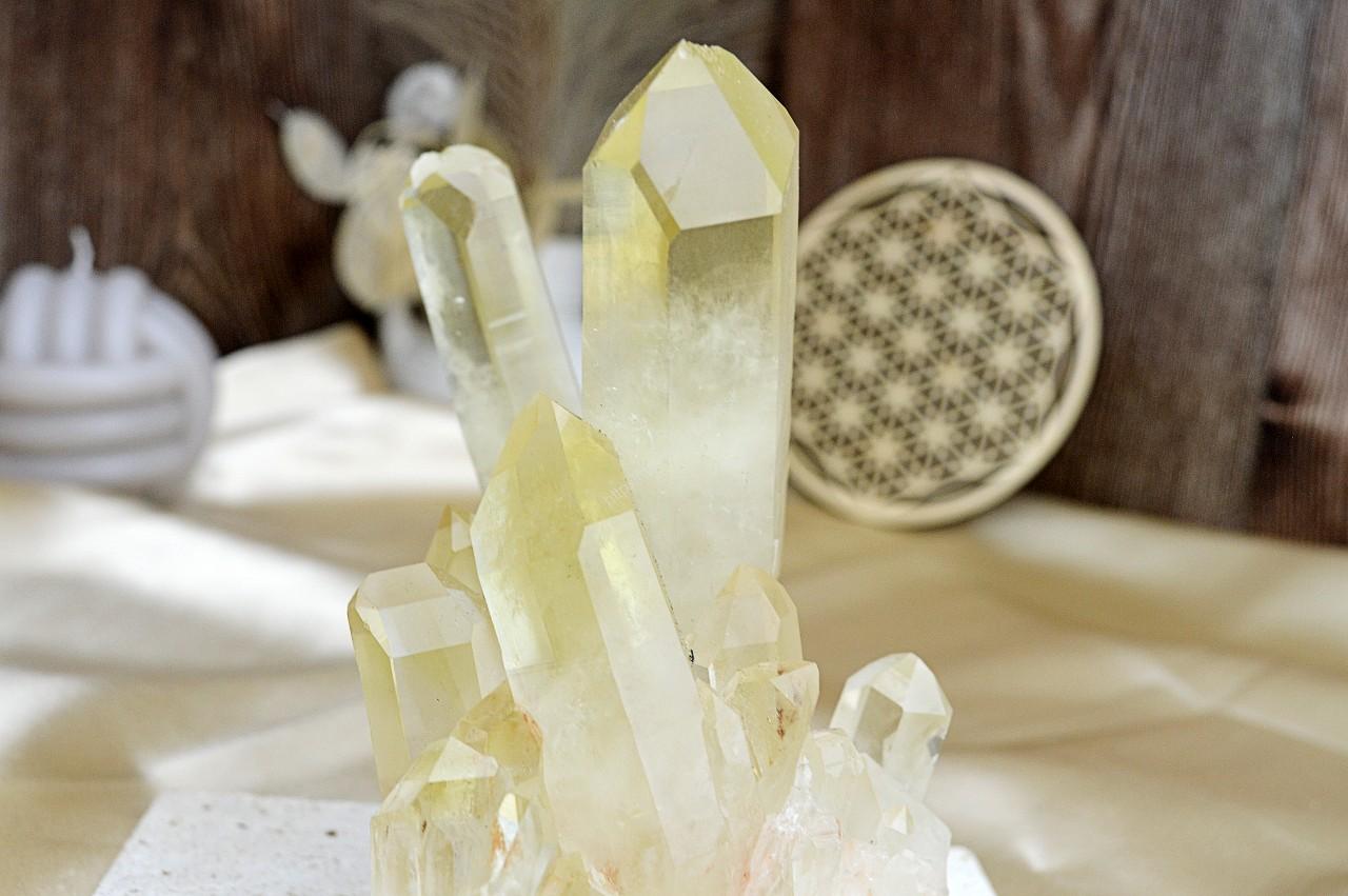 Drúza z pravého CITRÍNU CHANELING #4- Hojnosť, Radosť, Šťastie, Zdravé trávenie, Znižuje Strach a Obavy – Obrázok 4