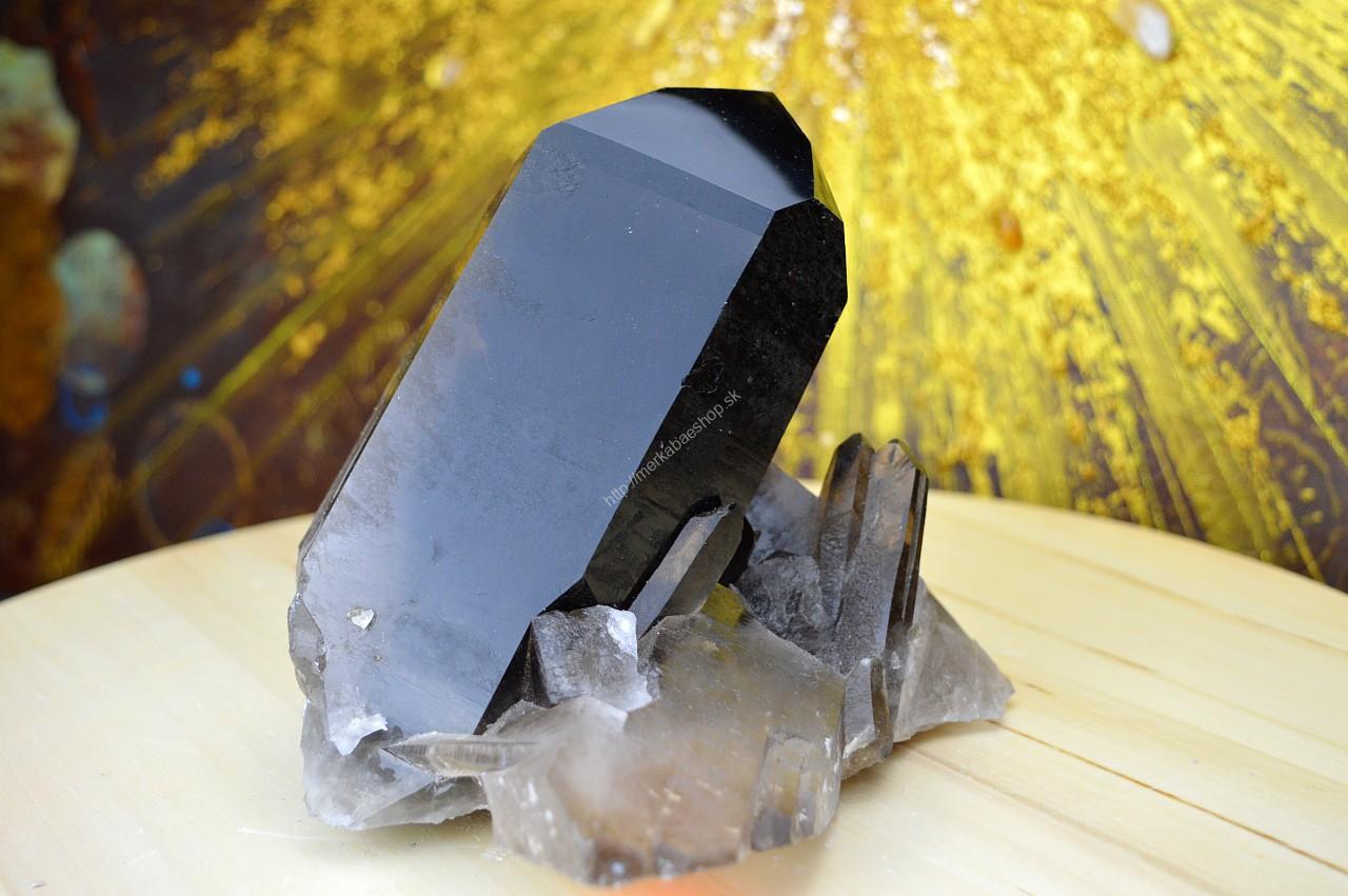 Drúza ZÁHNEDA/MORION #3- Uzemnenie, Pokoj, Rovnováha, Obnova Energie, Zníženie Úzkosti a Paniky  EXTRA KVALITA 2kg – Obrázok 3