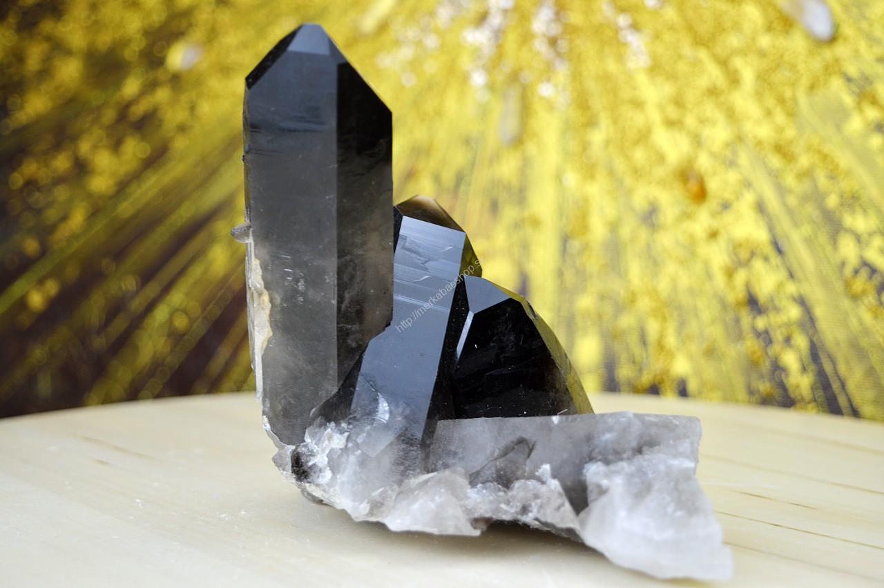 Drúza ZÁHNEDA/MORION #5- Uzemnenie, Pokoj, Rovnováha, Obnova Energie, Zníženie Úzkosti a Paniky  EXTRA KVALITA – Obrázok 2