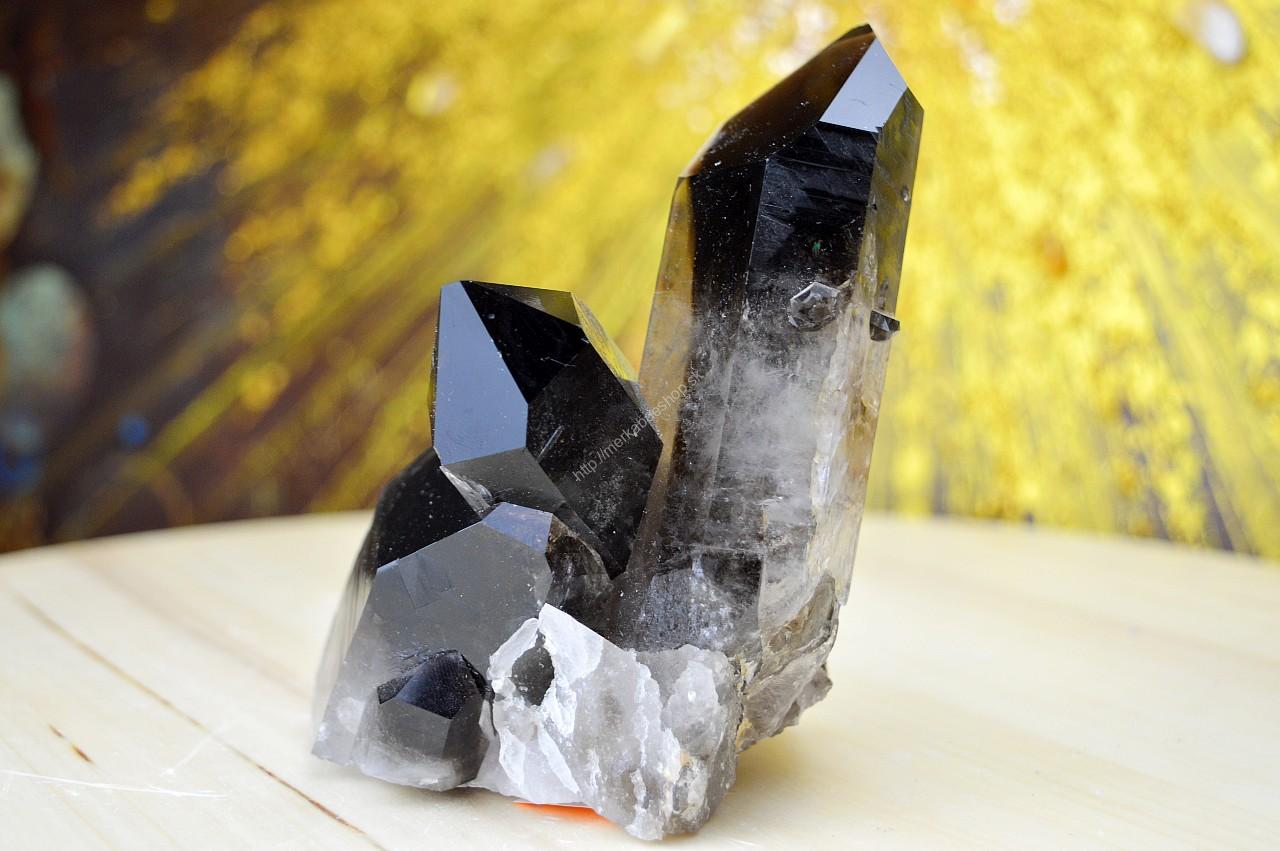 Drúza ZÁHNEDA/MORION #5- Uzemnenie, Pokoj, Rovnováha, Obnova Energie, Zníženie Úzkosti a Paniky  EXTRA KVALITA – Obrázok 3