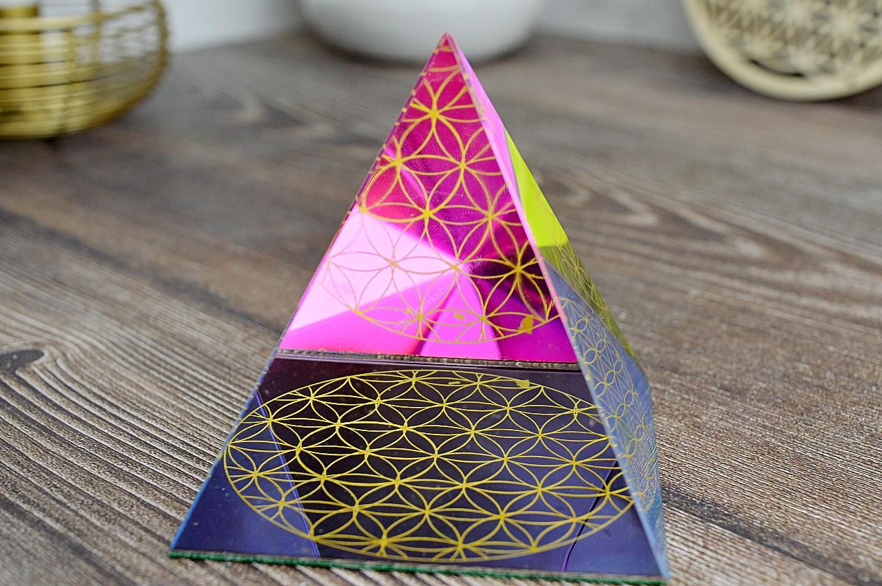 Pyramída KVET ŽIVOTA 8x8cm – Obrázok 3