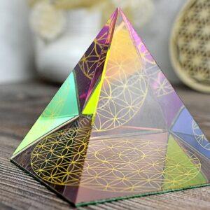 Pyramída KVET ŽIVOTA 8x8cm