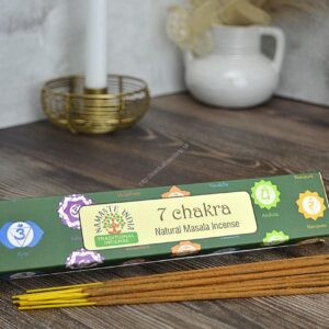 Vonné tyčinky - NAMASTE INDIA - 7 ČAKIER Masala