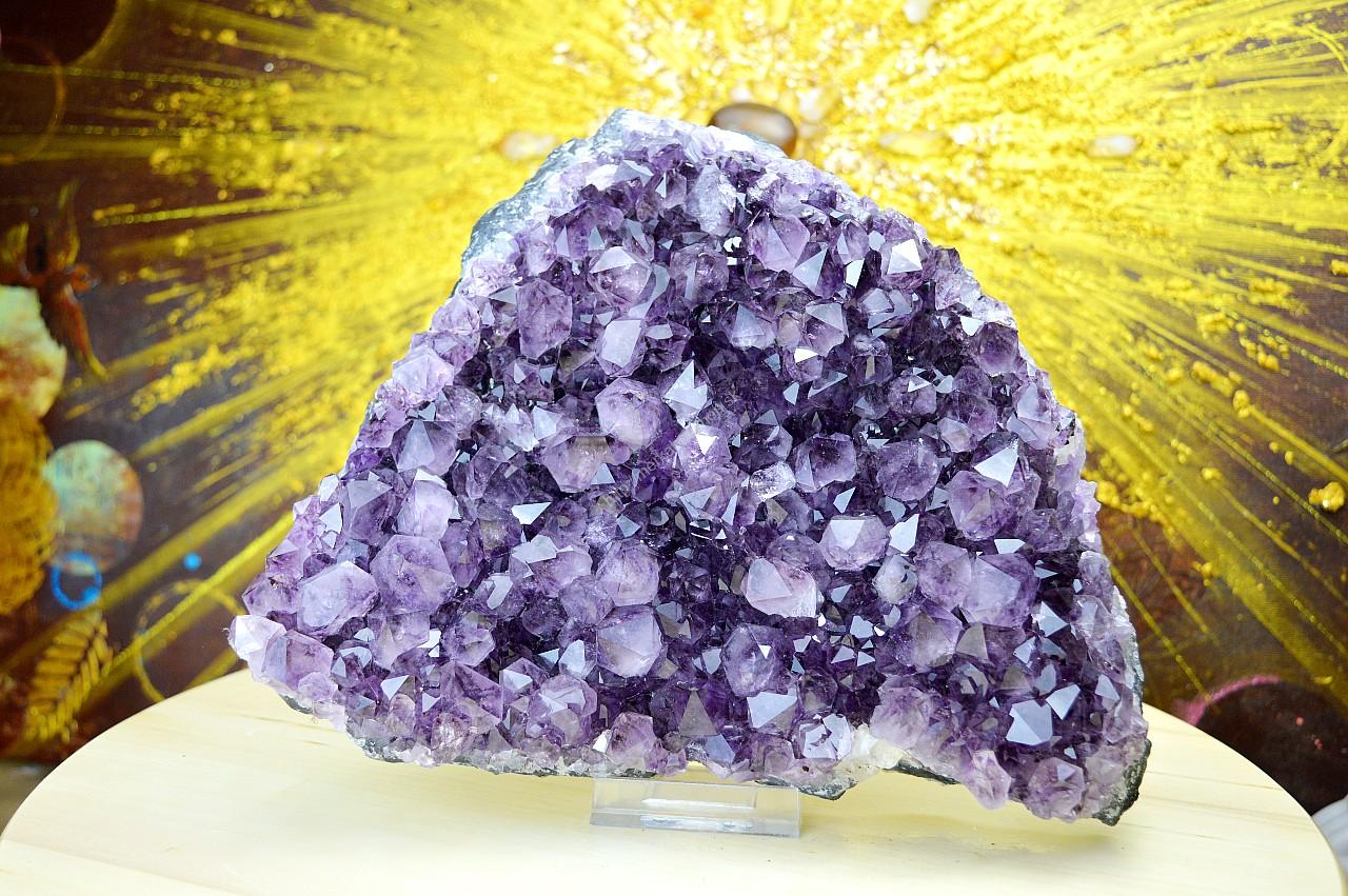 AMETYSTOVÁ drúza #2 Extra Kvalita -3,85kg-Božskosť, Intuícia, Rovnováha, pokojný Spánok – Obrázok 2