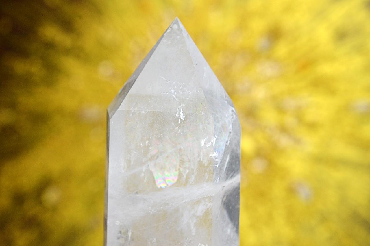 KRIŠTÁĽOVÝ generátor/ obelisk SVETLO NA ZEMI #35 , 20cm – Obrázok 3