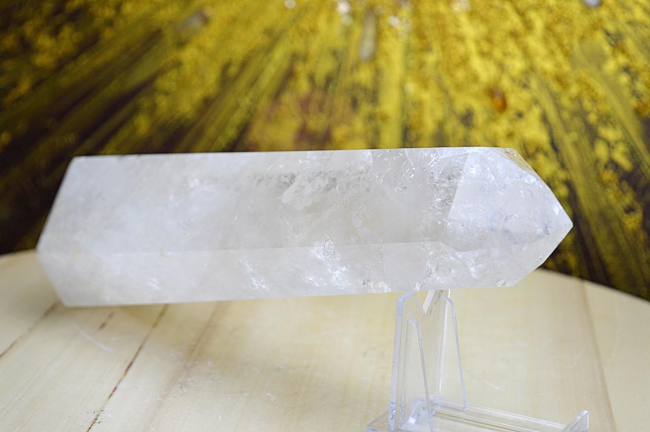 KRIŠTÁĽOVÝ CHANELINGOVÝ generátor/ obelisk Svetlo na Zemi s dúhami #36 Extra Kvalita 1,2kg, 24,5cm – Obrázok 6