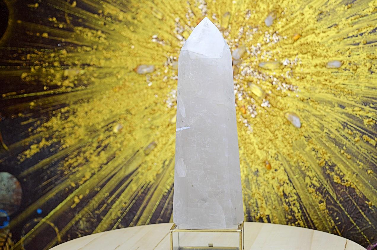 DOW KRIŠTÁĽOVÝ generátor/obelisk KRISTOVEHO VEDOMIA #37 - 1,36kg, 23,5cm