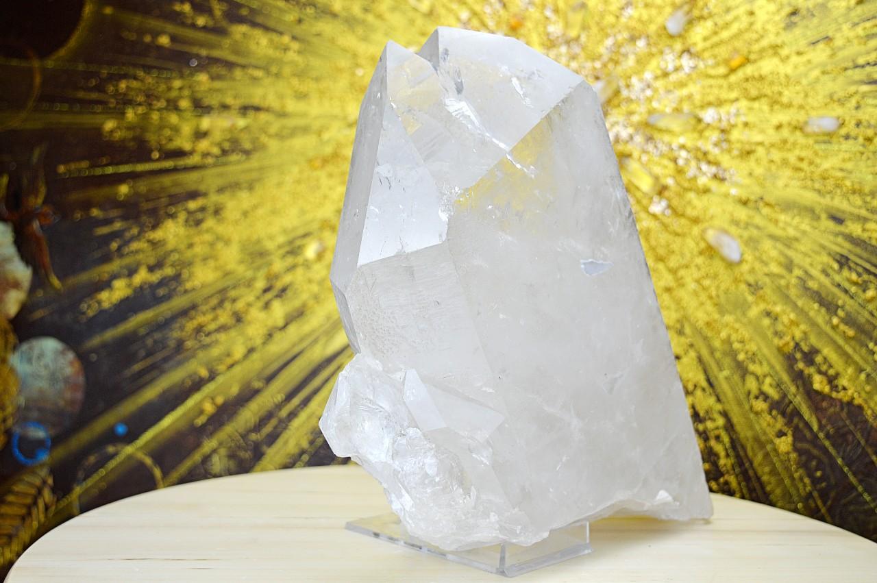 prírodný LEMURSKÝ DVOJPLAMEŇ obelisk/generátor 4,6 kg, 29 cm– Svetlo na Zemi – Obrázok 5