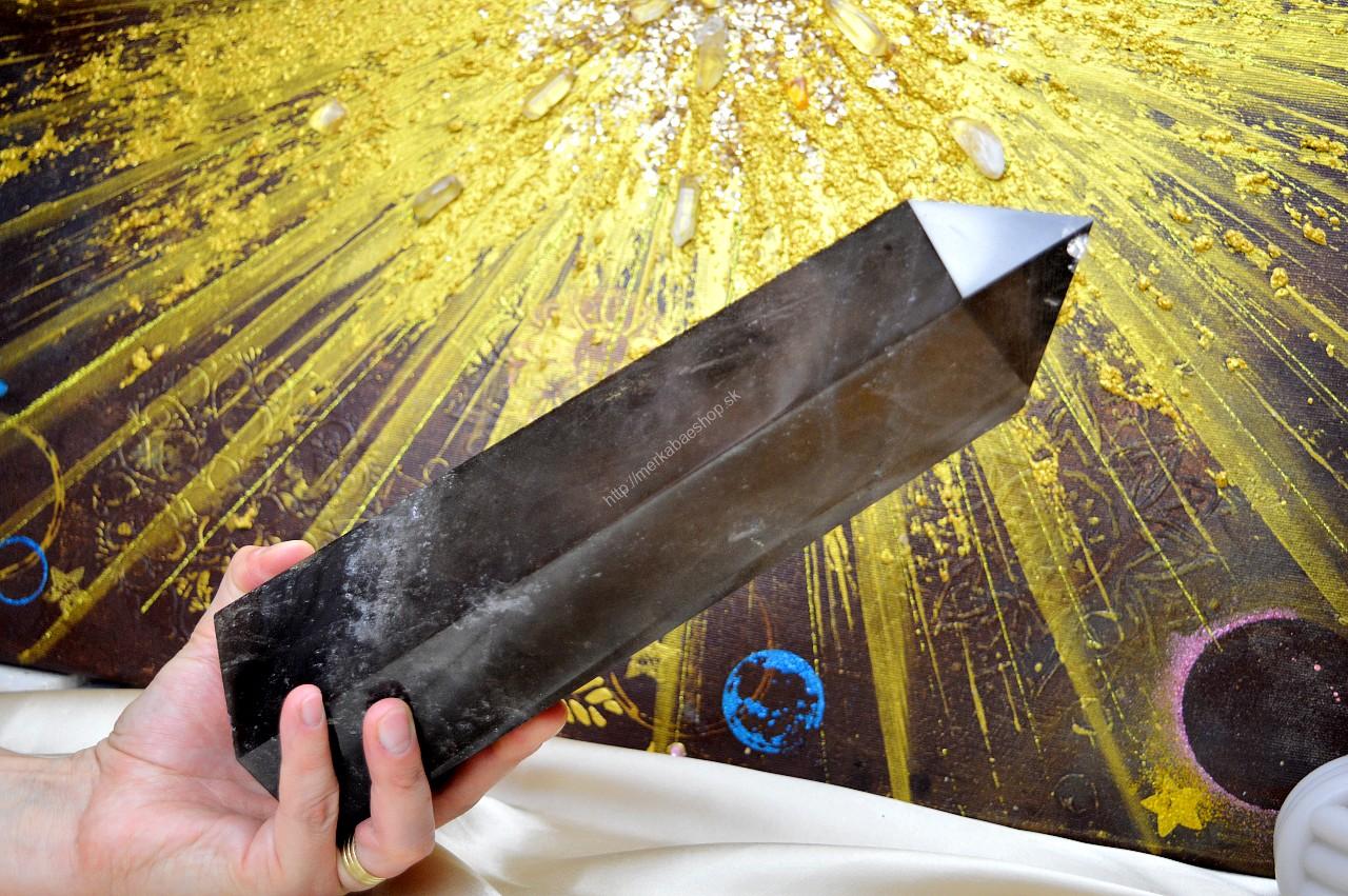 MAJSTROVSKÝ Generátor/ obelisk ZÁHNEDA #14- 3kg, 30cm- Uzemnenie, Pokoj, Rovnováha, Obnova Energie, Zníženie Úzkosti a Paniky – Obrázok 4