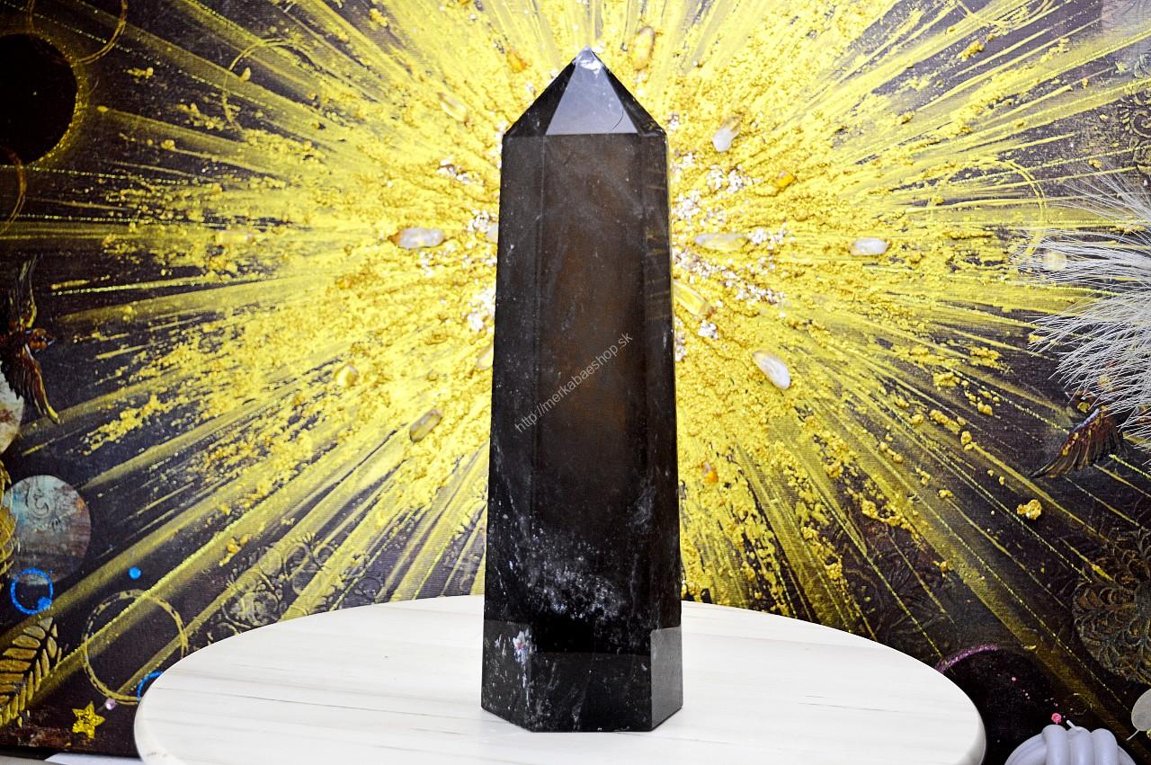 MAJSTROVSKÝ Generátor/ obelisk ZÁHNEDA #14- 3kg, 30cm- Uzemnenie, Pokoj, Rovnováha, Obnova Energie, Zníženie Úzkosti a Paniky – Obrázok 2