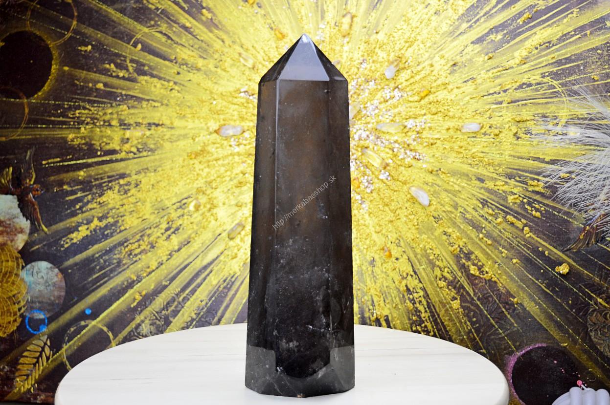 MAJSTROVSKÝ Generátor/ obelisk ZÁHNEDA #14- 3kg, 30cm- Uzemnenie, Pokoj, Rovnováha, Obnova Energie, Zníženie Úzkosti a Paniky