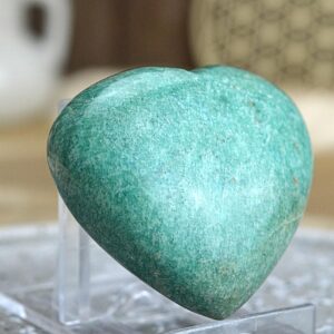 Srdiečko AMAZONIT #1– Talizman Rovnováhy, Pravda, Zdravie, Štítna Žľaza