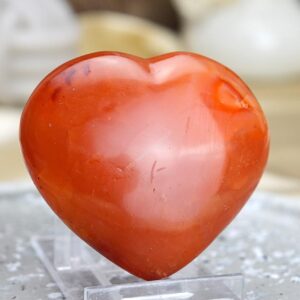 Srdiečko  KARNEOL #1 – Energia, Kreativita, Vitalita, Sebavedomie, Sexuálna túžba