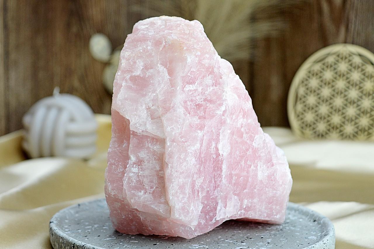 Majstrovský surový RUŽENÍN #5 2,2 kg - Bezpodmienečná Láska, Sebaláska, Odpustenie, Radosť, Srdcová Čakra