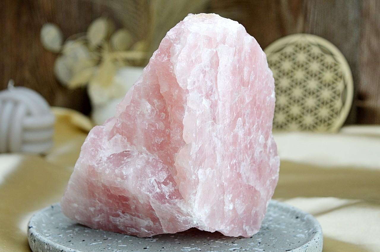 Majstrovský surový RUŽENÍN #5 2,2 kg - Bezpodmienečná Láska, Sebaláska, Odpustenie, Radosť, Srdcová Čakra