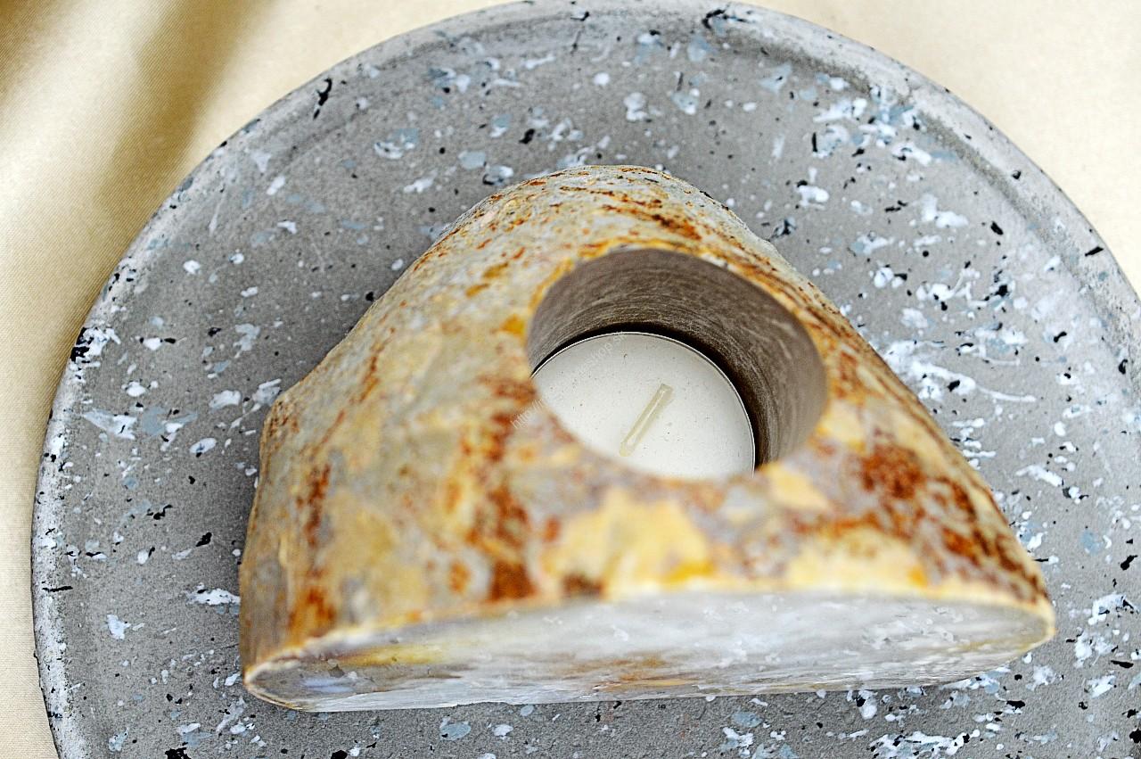 svietnik ACHÁT GEÓDA S DÚHOU #3 -Duchovný rast, Emocionálna úľava, Odvaha, Harmónia – Obrázok 3