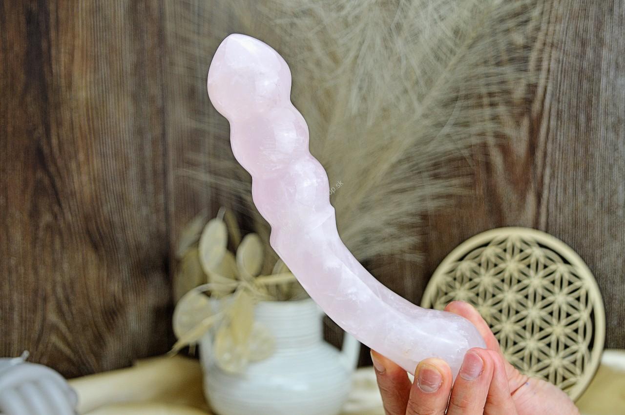 Yoni masážna Palička z RUŽENÍNU 22cm