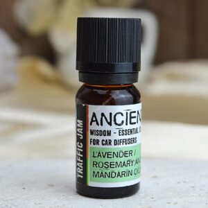 Zmes Esenciálnych Olejov - "Dopravná Zápcha" - Levanduľa, Rozmarín, Mandarínka