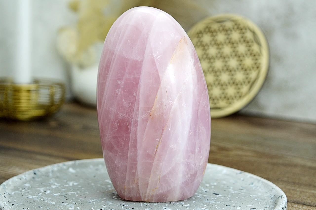 Free Form RUŽENÍN #5 - Harmónia, Bezpodmienečná Láska, Sebaláska, Odpustenie, Radosť, Srdcová Čakra EXTRA KVALITA – Obrázok 2