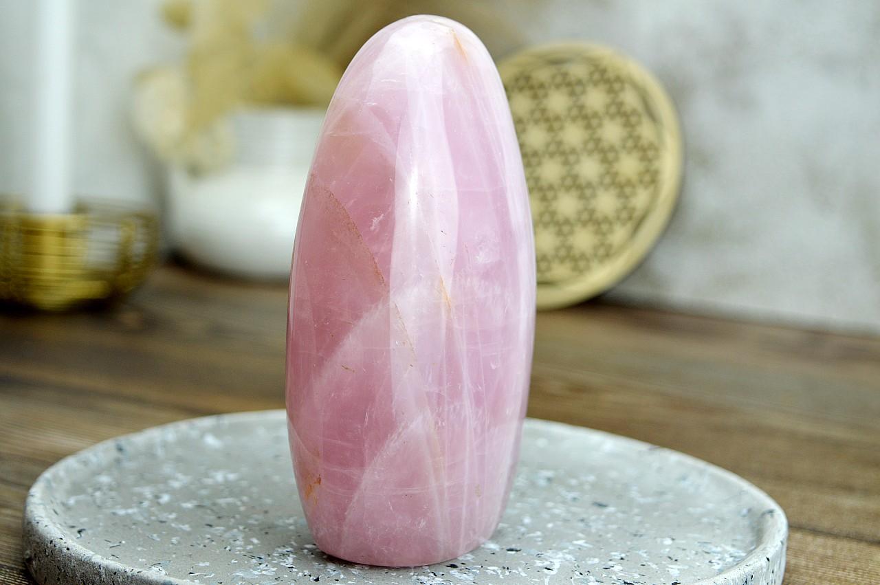 Free Form RUŽENÍN #5 - Harmónia, Bezpodmienečná Láska, Sebaláska, Odpustenie, Radosť, Srdcová Čakra EXTRA KVALITA – Obrázok 3