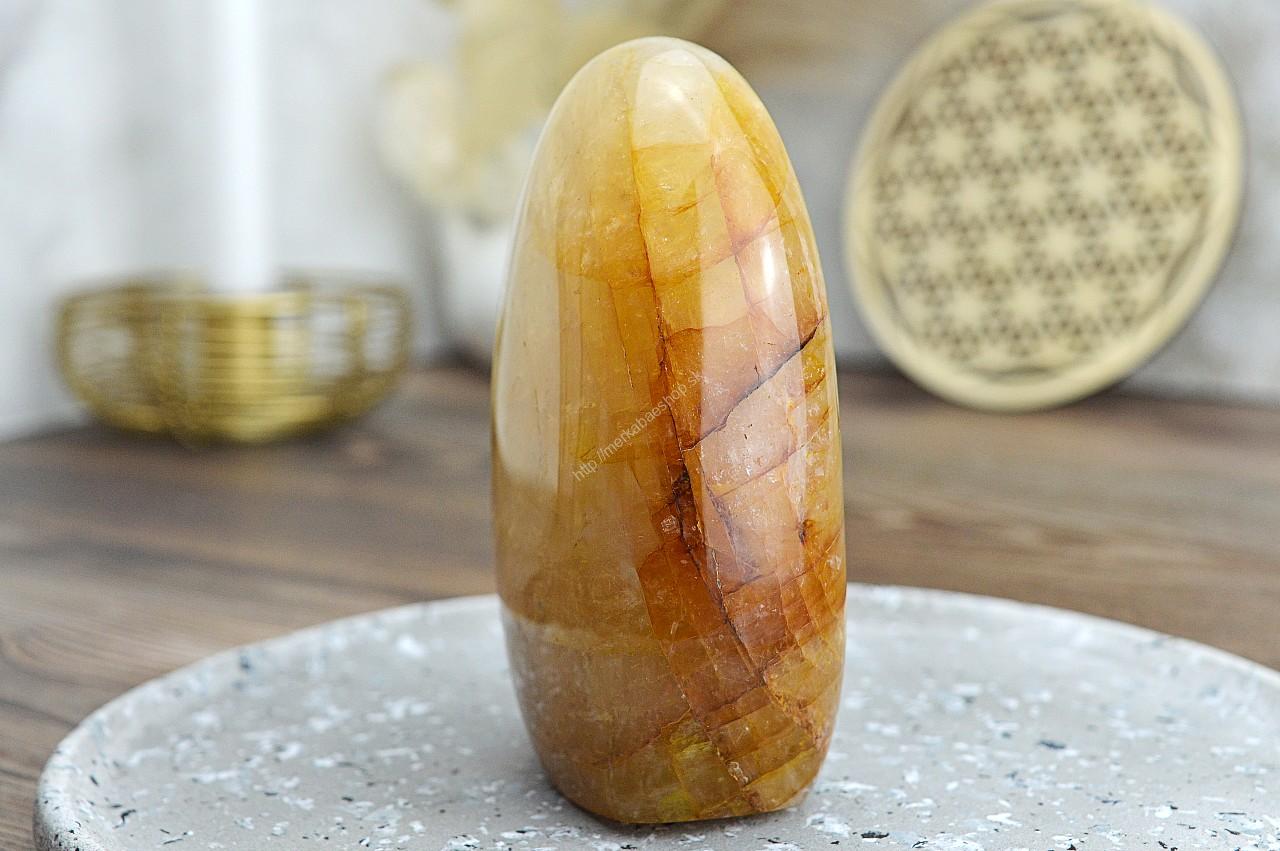 Free Form KRIŠTÁĽ S HEMATITOM/HEMATOIT #1 – Energia, Ochrana, Rovnováha, Nové začiatky EXTRA KVALITA – Obrázok 3