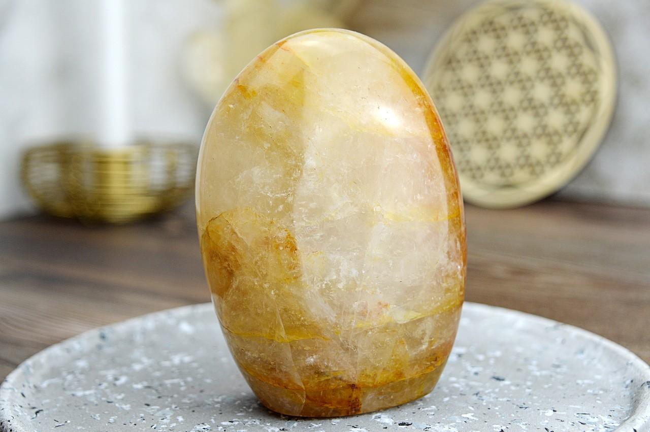 Free Form KRIŠTÁĽ S HEMATITOM/HEMATOIT #1 – Energia, Ochrana, Rovnováha, Nové začiatky EXTRA KVALITA – Obrázok 2