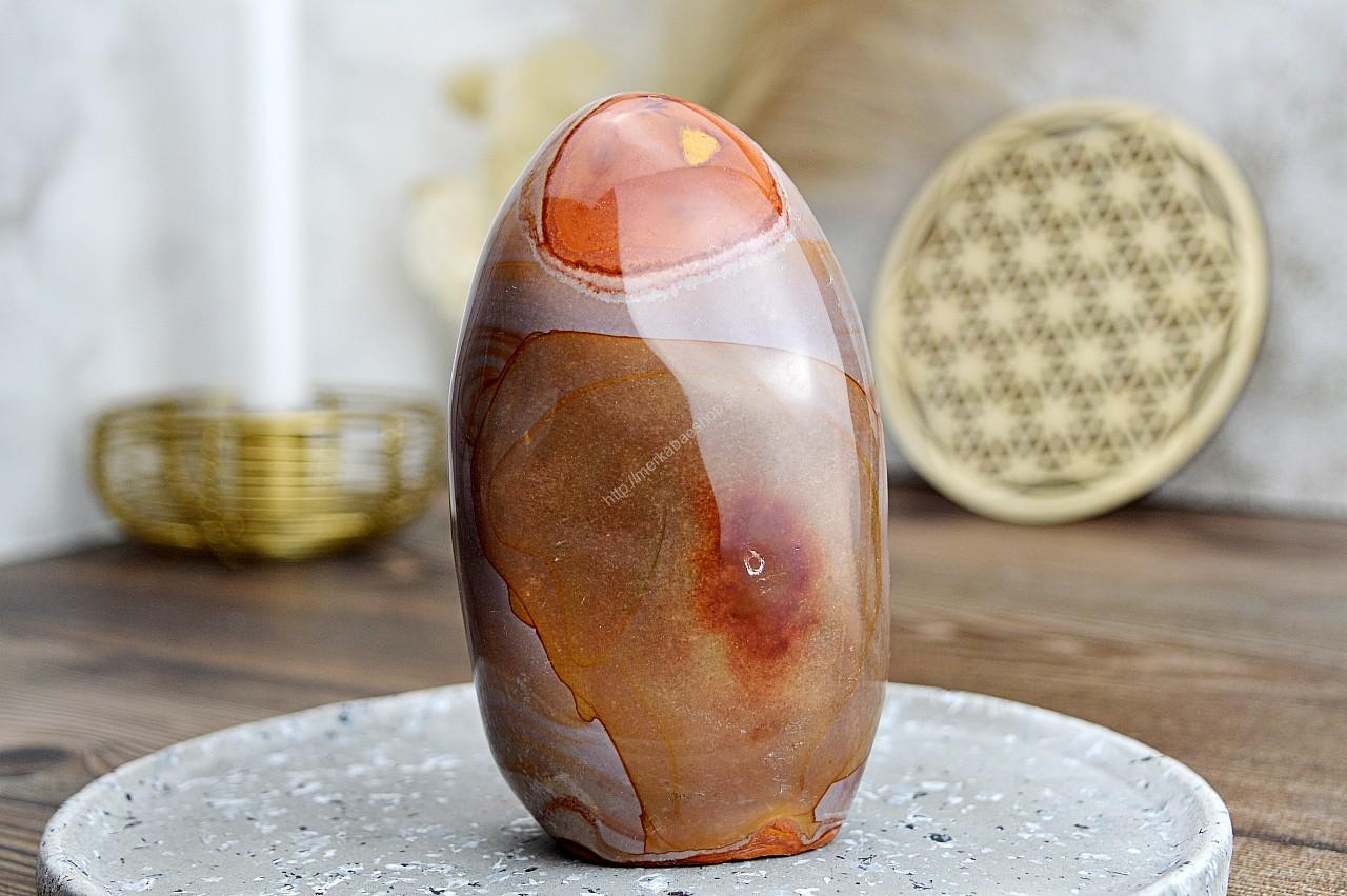 Free Form JASPIS IMPERIAL #1 Šťastie, Radosť, Láska, Sexualita, Uvoľňuje negatívnu energiu, Pokojný spánok