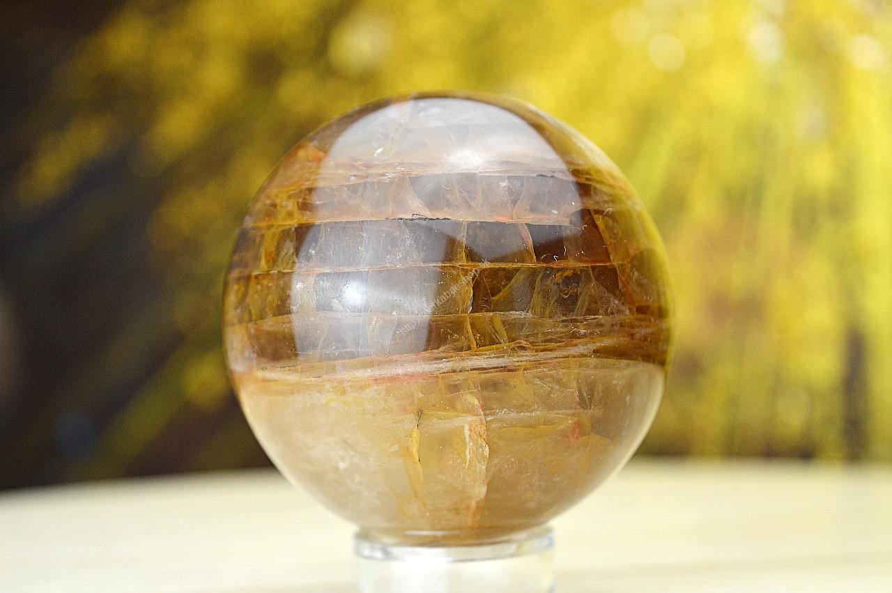 GUĽA KRIŠTÁĽ S HEMATITOM #6,4cm – Harmónia, Energia, Ochrana, Rovnováha, Nové začiatky EXTRA KVALITA